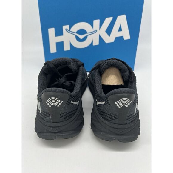 HOKA Women’s Clifton 9 Gore-Tex Running Shoes Black NWB Size 10 B - Picture 6 of 8
